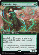Evolution Sage (Extended Art): (Extended Art) [Secret Lair Drop] Foil