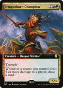 Dragonborn Champion (Extended Art): (Extended Art) [Forgotten Realms Commander]