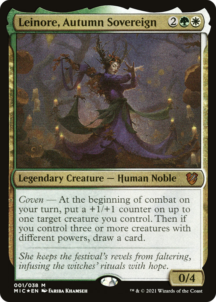 Leinore, Autumn Sovereign - [Midnight Hunt Commander]