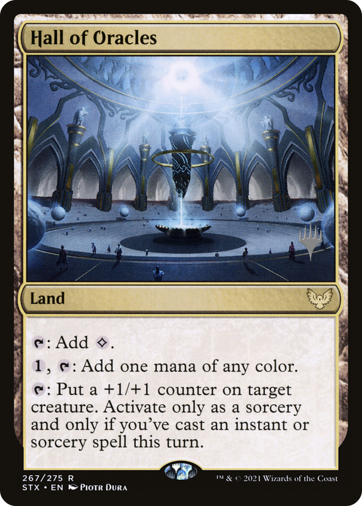 Hall of Oracles [Strixhaven: School of Mages Promos]