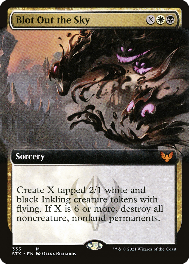 Blot Out the Sky (Extended Art) - Strixhaven: School of Mages: (Extended Art)