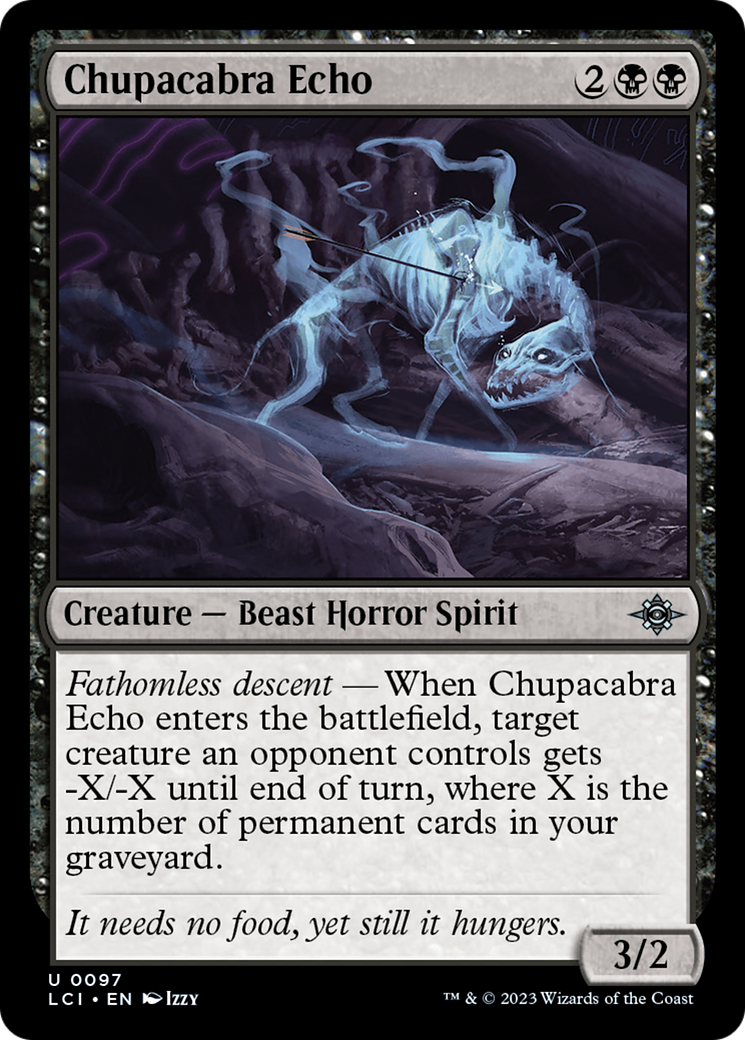 Chupacabra Echo - The Lost Caverns of Ixalan
