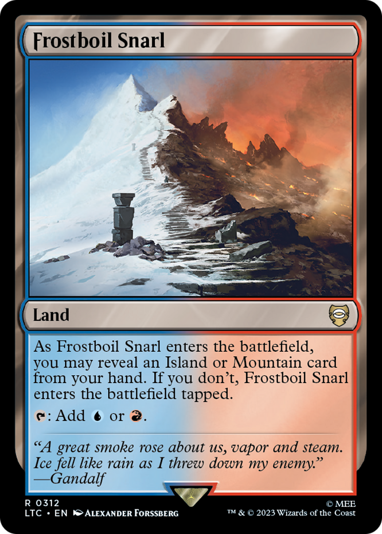 Frostboil Snarl [Tales of Middle-earth Commander]