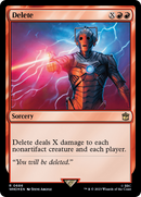 Delete (Surge Foil) [Doctor Who] Foil