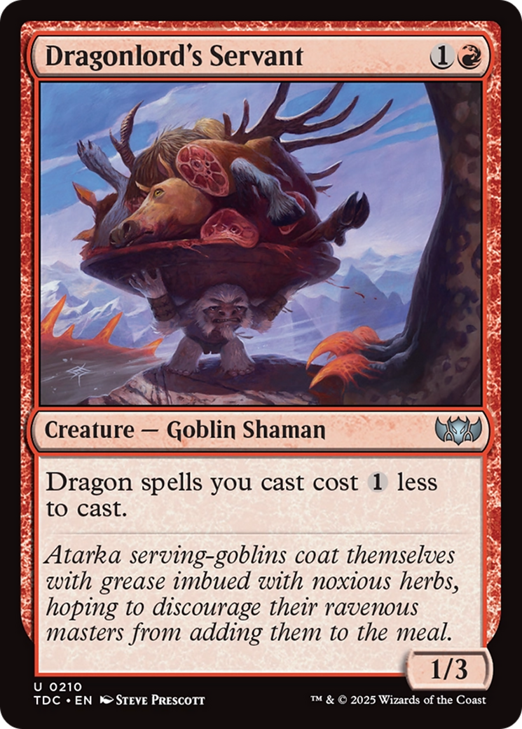 Dragonlord's Servant [Commander: Tarkir: Dragonstorm]