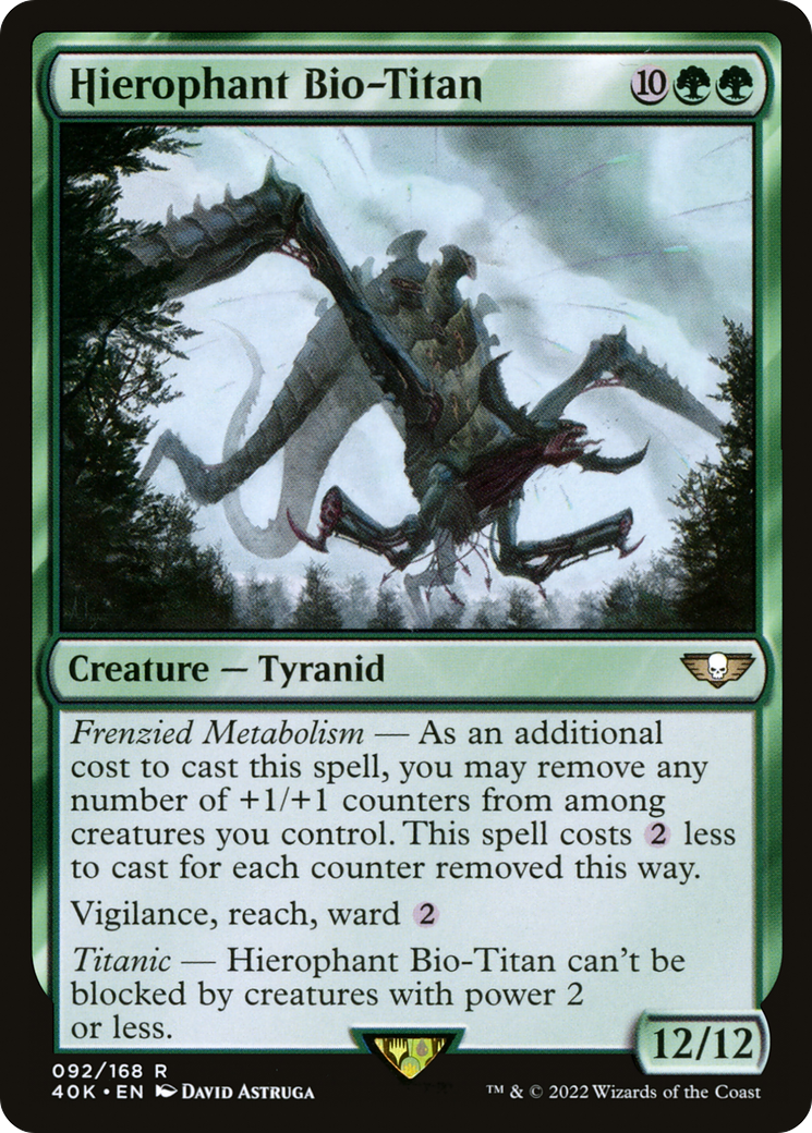 Hierophant Bio-Titan [Warhammer 40,000 Commander]