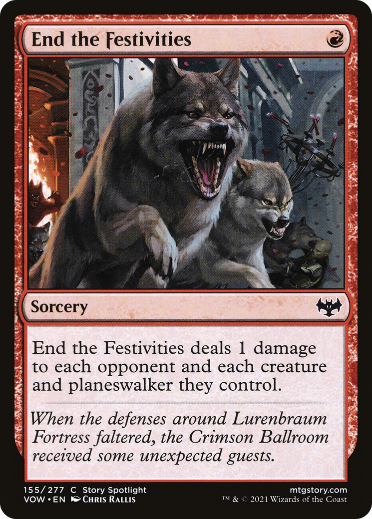 End the Festivities - [Innistrad: Crimson Vow]