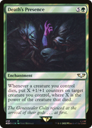 Death's Presence (Surge Foil) [Warhammer 40,000 Commander] Foil