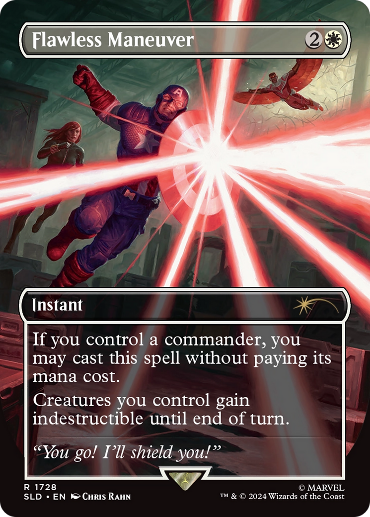 Flawless Maneuver (Borderless) [Secret Lair Drop]