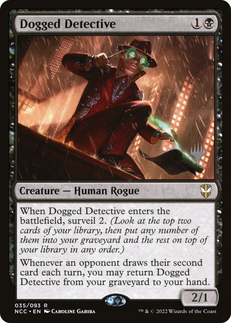 Dogged Detective [New Capenna Commander Promos] Foil