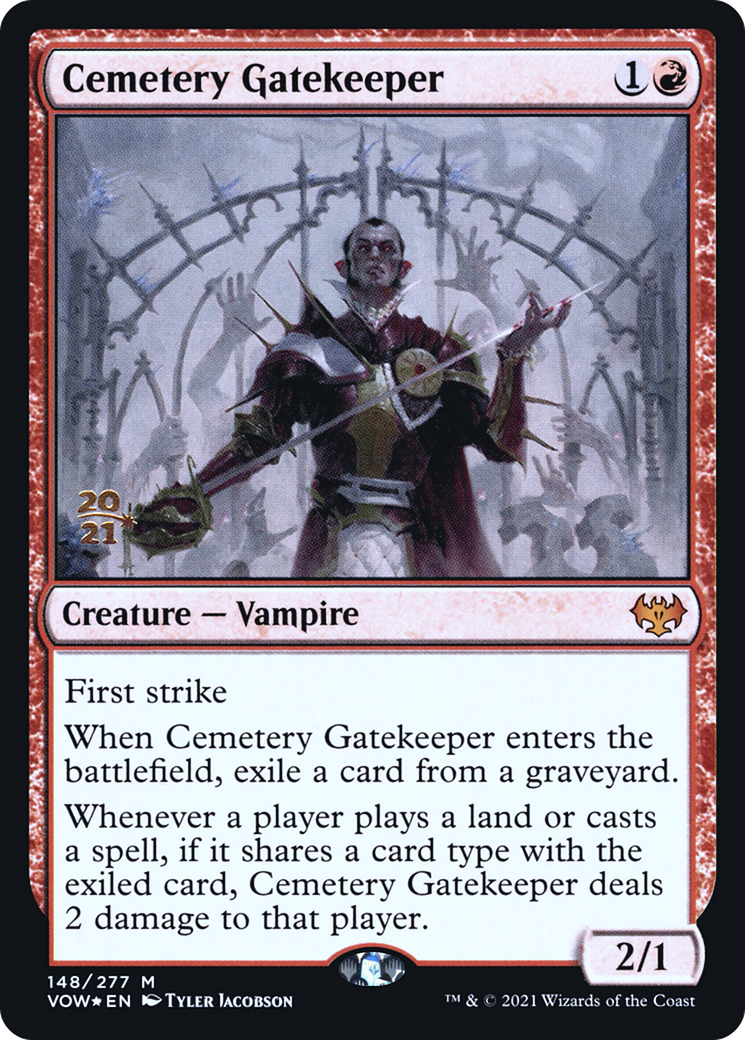 Cemetery Gatekeeper - Innistrad: Crimson Vow Promos Foil