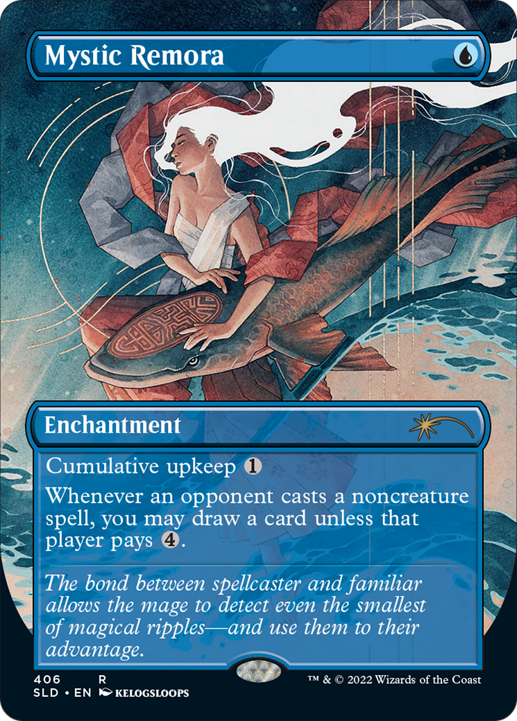 Mystic Remora (Borderless) [Secret Lair Drop]