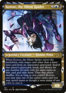 Kotose, the Silent Spider (Showcase Ninja) [Kamigawa: Neon Dynasty]