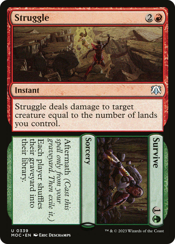 Struggle // Survive - [March of the Machine Commander]