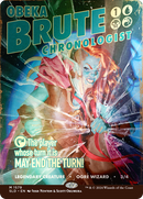 Obeka, Brute Chronologist (Rainbow Foil) [Secret Lair Drop] (Borderless) Foil