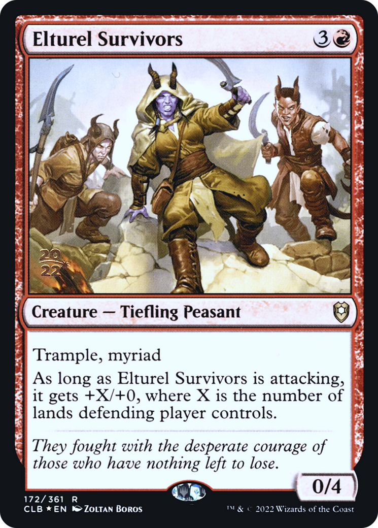 Elturel Survivors - Battle for Baldur's Gate Promos Foil