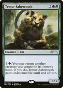 Temur Sabertooth (Chinese) [Year of the Tiger 2022]