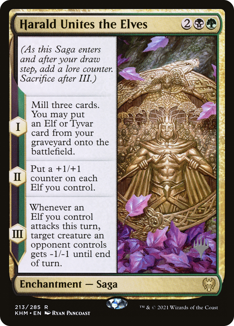 Harald Unites the Elves [Kaldheim Promos]