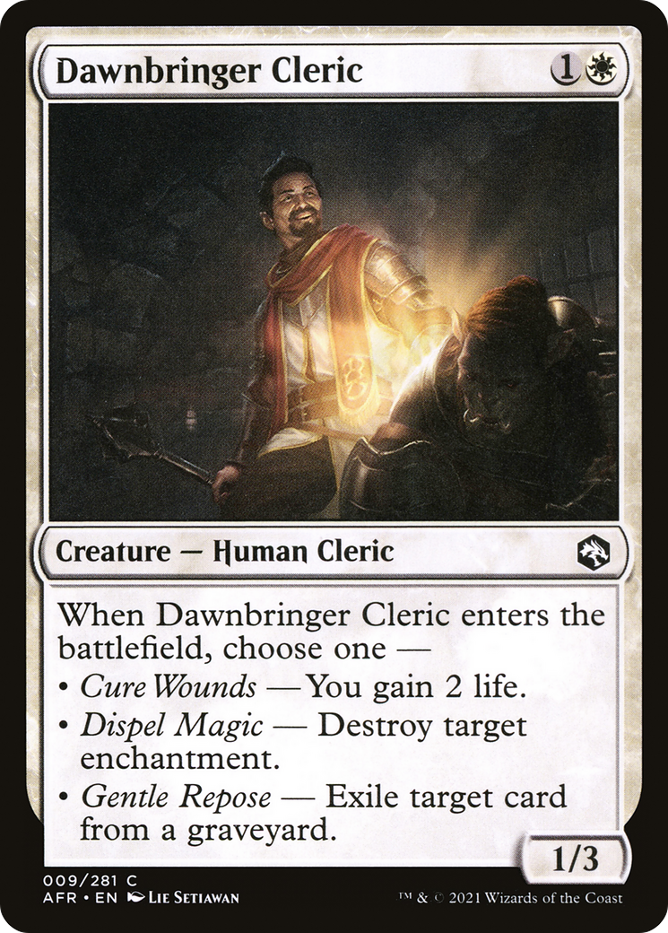 Dawnbringer Cleric [Adventures in the Forgotten Realms]