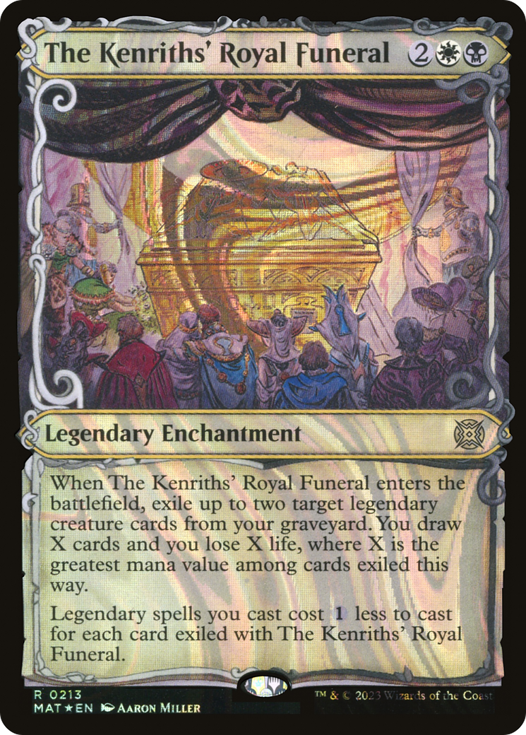 The Kenriths' Royal Funeral (Showcase Halo Foil) [March of the Machine: The Aftermath]