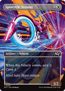 Spotcycle Scouter (Borderless) - [Aetherdrift] Foil