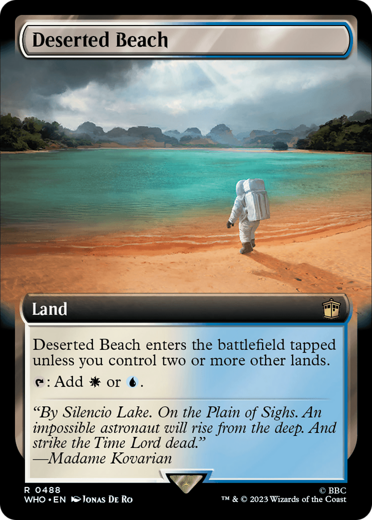 Deserted Beach (Extended Art): (Extended Art) [Doctor Who]