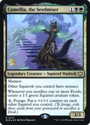 Camellia, the Seedmiser - Bloomburrow Promos Foil