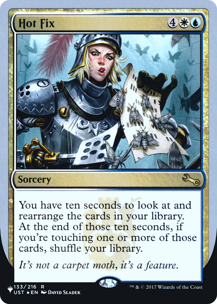 Hot Fix [The List (Unfinity Foil Edition)] Foil