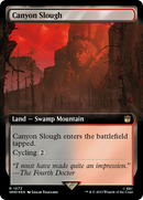 Canyon Slough (Extended Art) (Surge Foil) - Doctor Who: (Extended Art) Foil