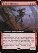 Defiler of Instinct (Extended Art) - Dominaria United: (Extended Art)
