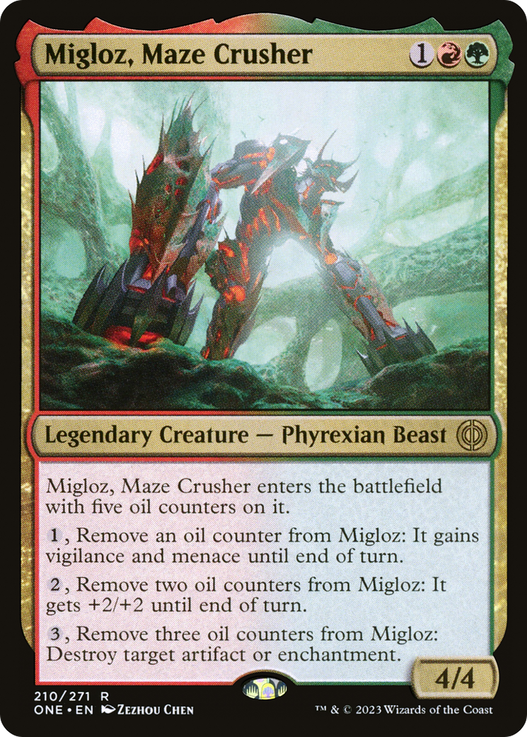 Migloz, Maze Crusher - [Phyrexia: All Will Be One]