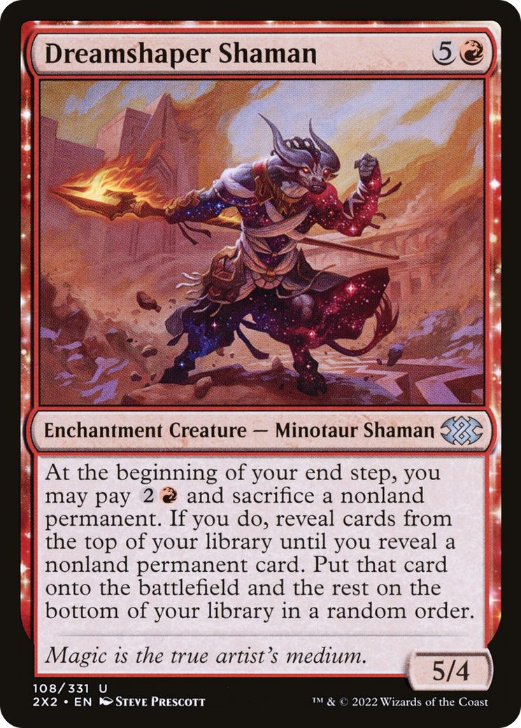 Dreamshaper Shaman: (enchantment) [Double Masters 2022]