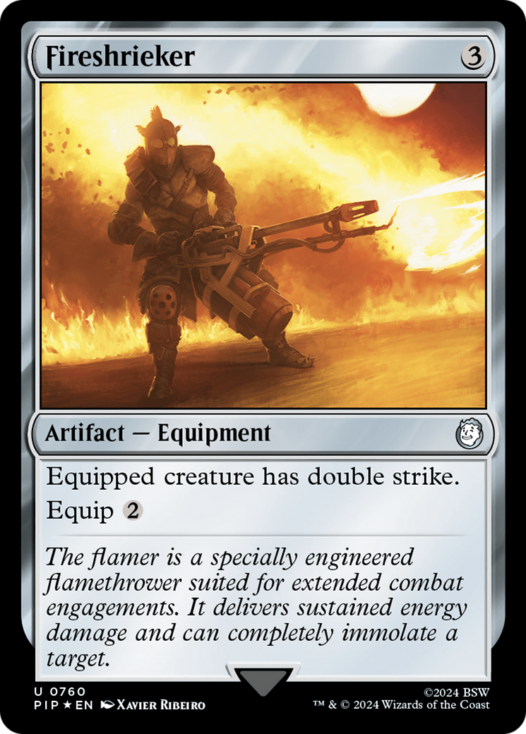 Fireshrieker (Surge Foil) [Fallout] Foil