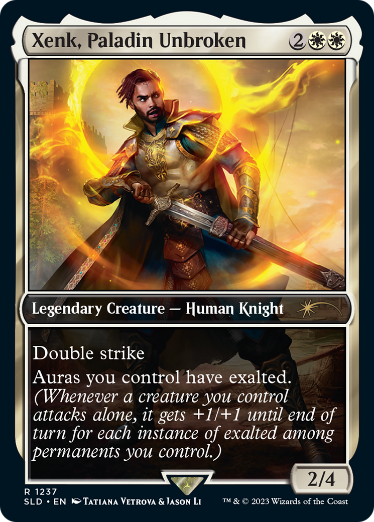 Xenk, Paladin Unbroken [Secret Lair Drop] / Xenk, Paladin Unbroken