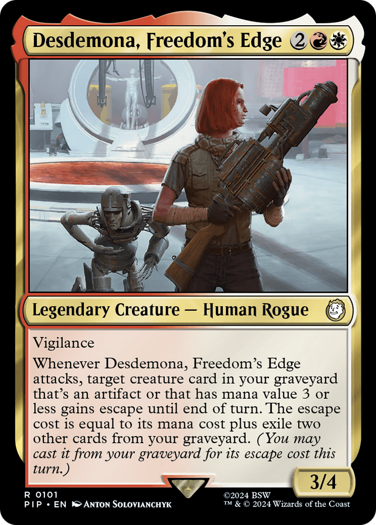 Desdemona, Freedom's Edge [Fallout]