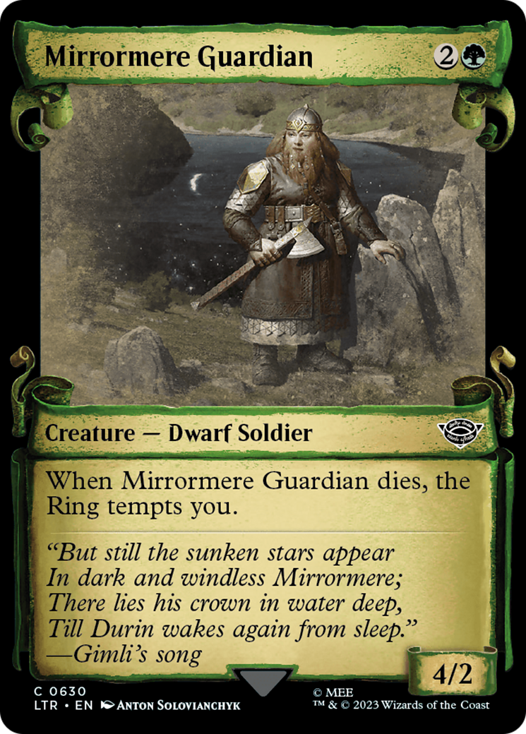 Mirrormere Guardian (Showcase Scrolls) - [The Lord of the Rings: Tales of Middle-earth]: (Showcase)