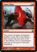 Chaos Warp (CMD) - The List