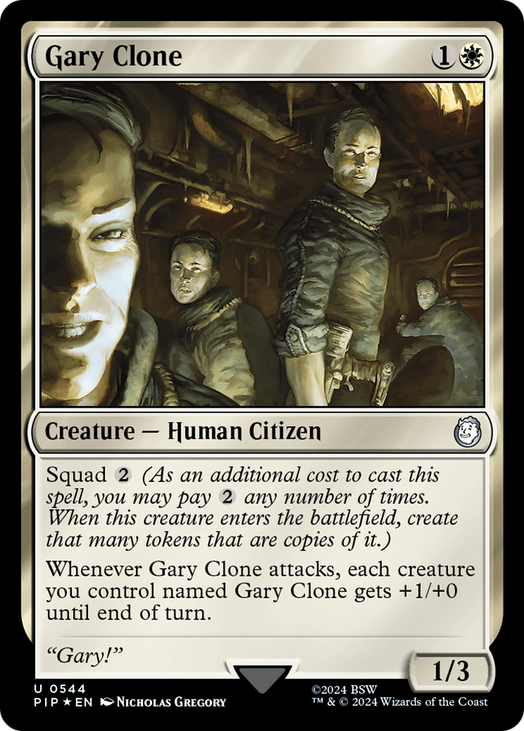Gary Clone (Surge Foil) [Fallout] Foil