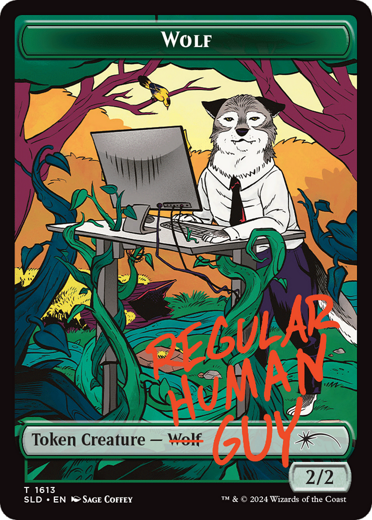 Wolf Token [Secret Lair Drop]
