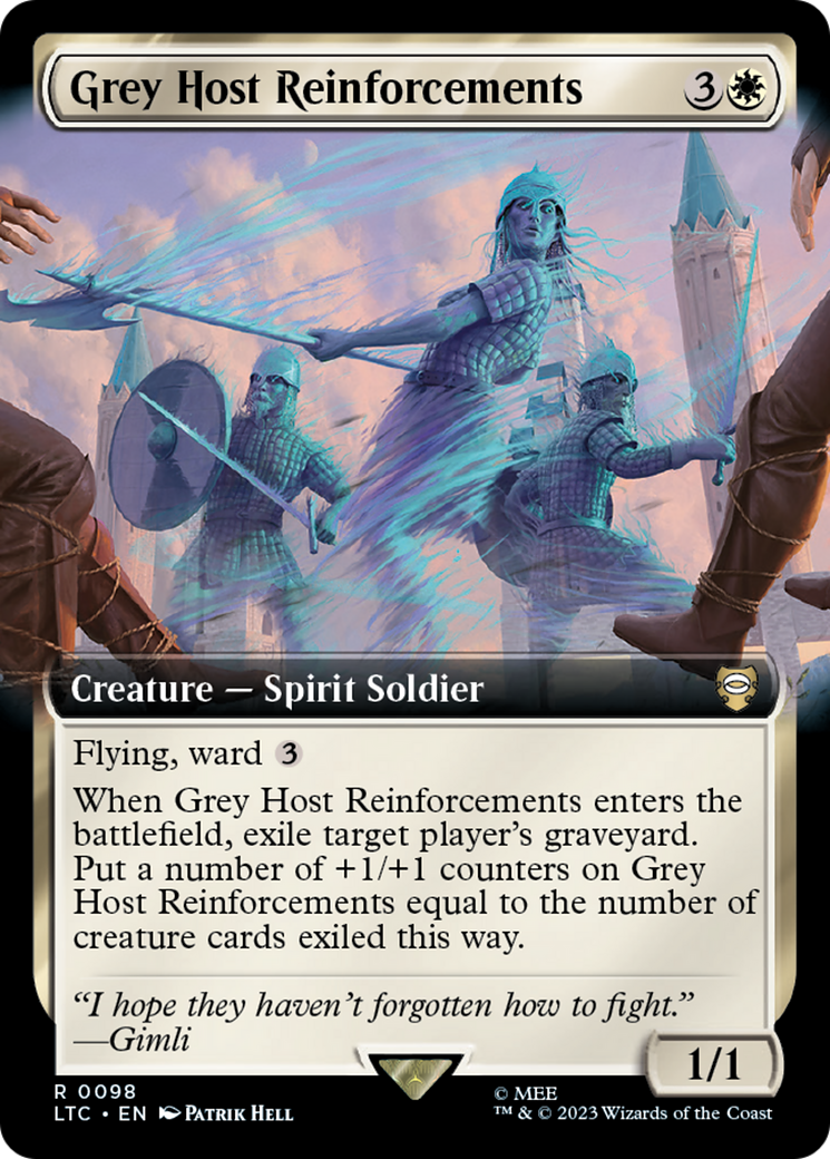 Grey Host Reinforcements (Extended Art): (Extended Art) [Tales of Middle-earth Commander]