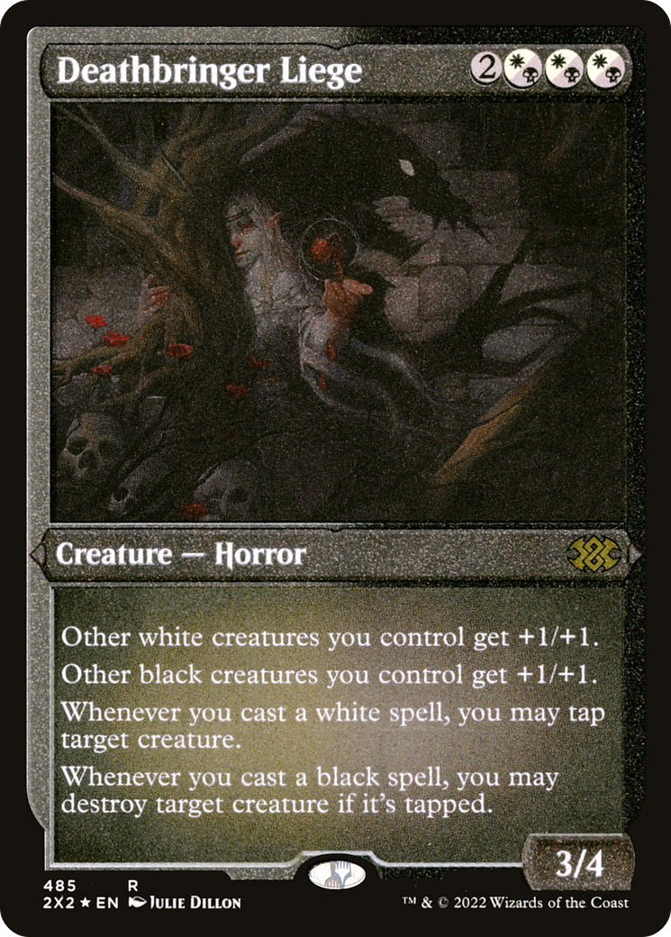 Deathbringer Liege (Foil Etched) - Double Masters 2022 Foil