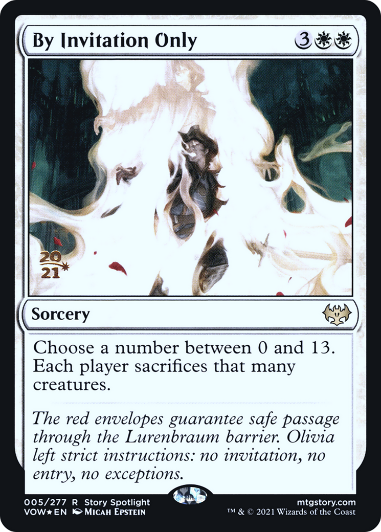 By Invitation Only - Innistrad: Crimson Vow Promos Foil