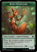 Bushy Bodyguard Token - Bloomburrow Tokens