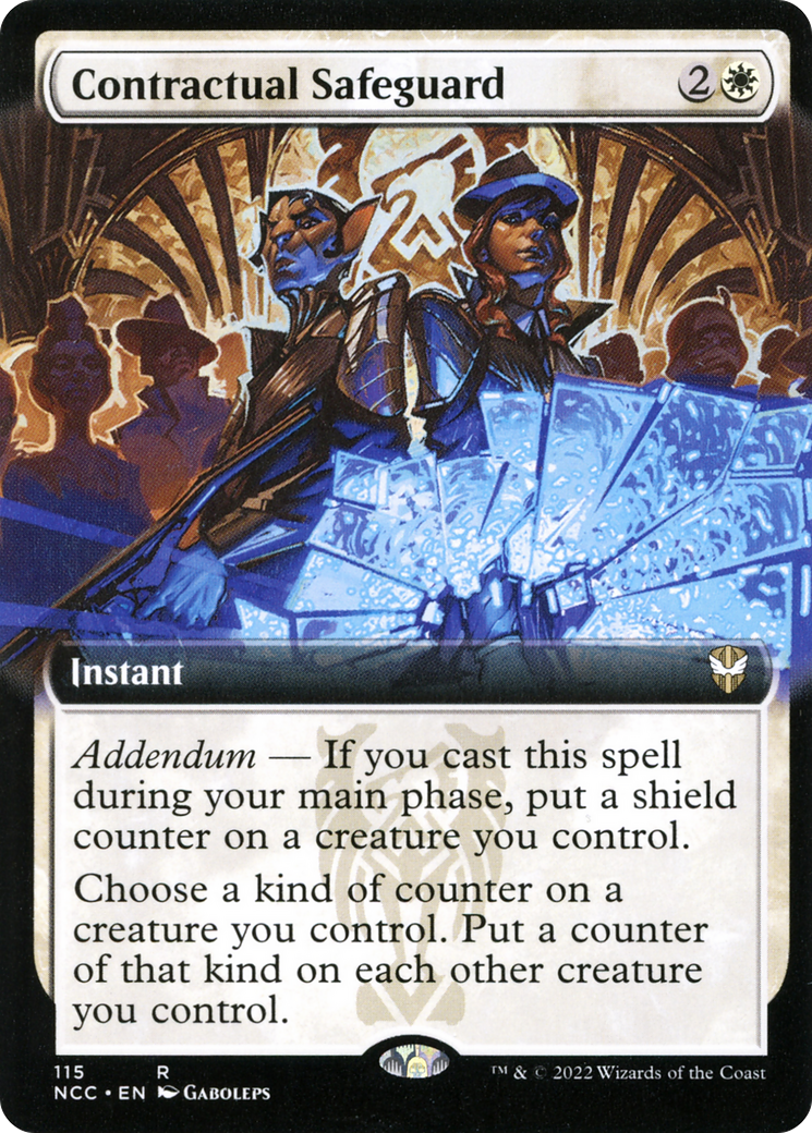 Contractual Safeguard (Extended Art): (Extended Art) [New Capenna Commander]