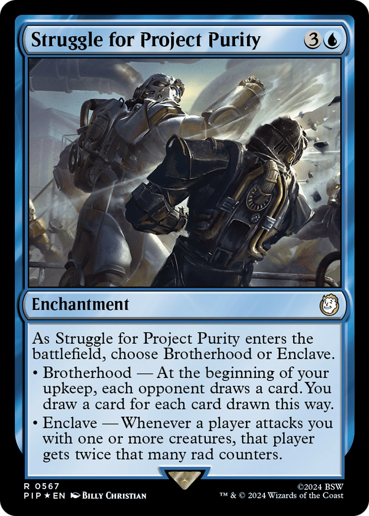 Struggle for Project Purity (Surge Foil) - [Fallout] Foil