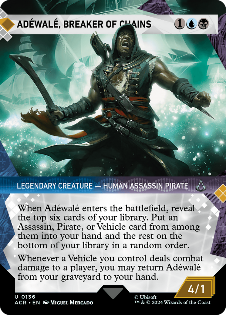 Adewale, Breaker of Chains (Showcase) - Assassin's Creed: (Showcase) (Borderless)
