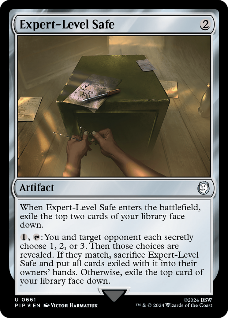Expert-Level Safe (Surge Foil) [Fallout] Foil