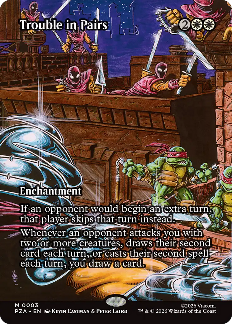 Trouble in Pairs (Borderless) [Teenage Mutant Ninja Turtles Eternal-Le Trouble in Pairs (Borderless) [Teenage Mutant Ninja Turtles Eternal-Le