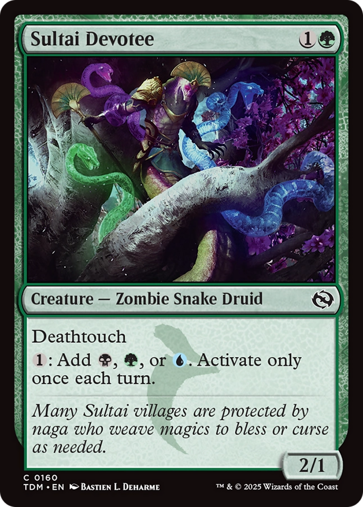 Sultai Devotee - [Tarkir: Dragonstorm]