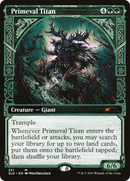 Primeval Titan (221) [Secret Lair Drop]: (Showcase)